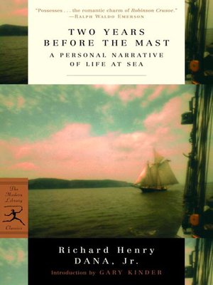 cover image of Two Years Before the Mast